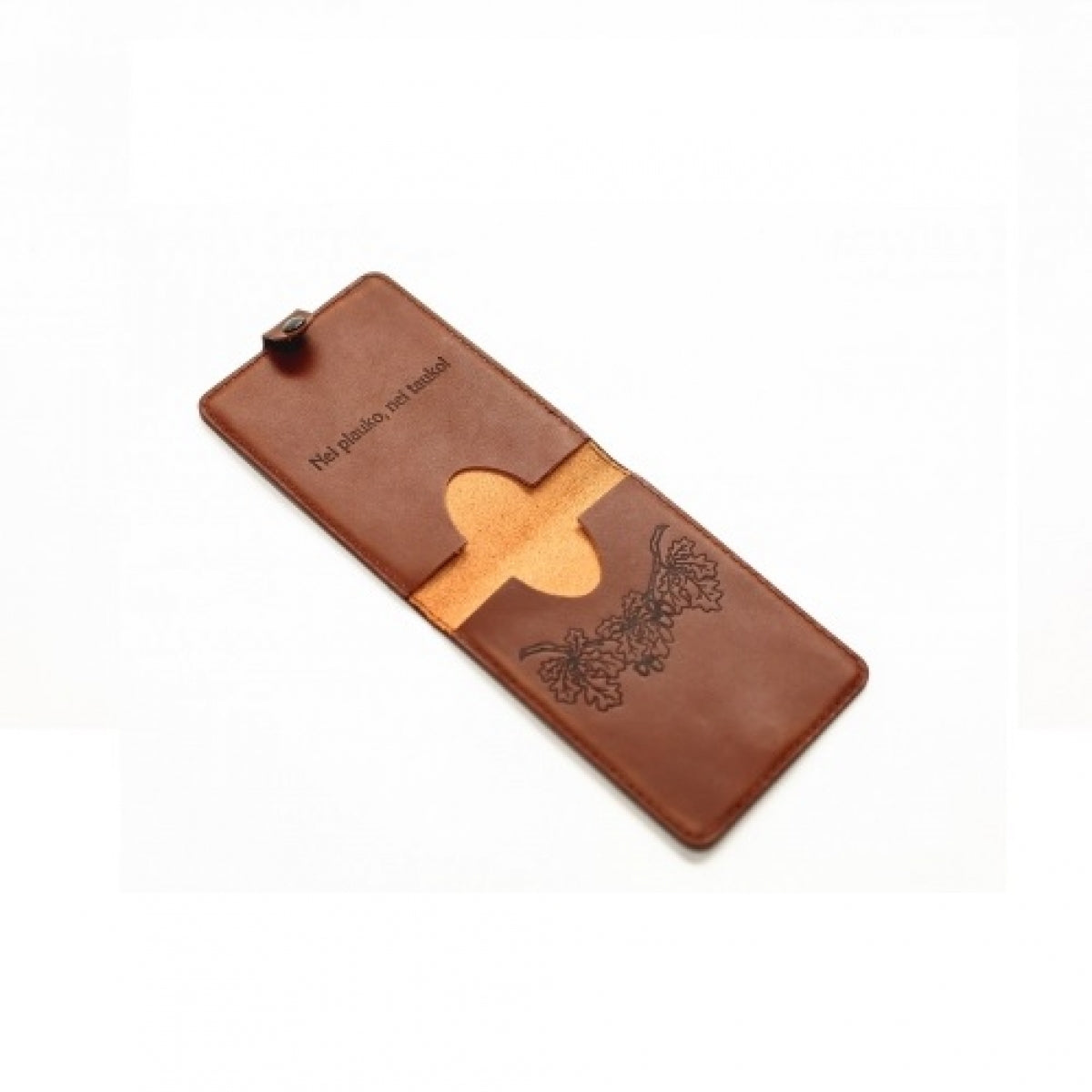 Ādas karšu turētājs