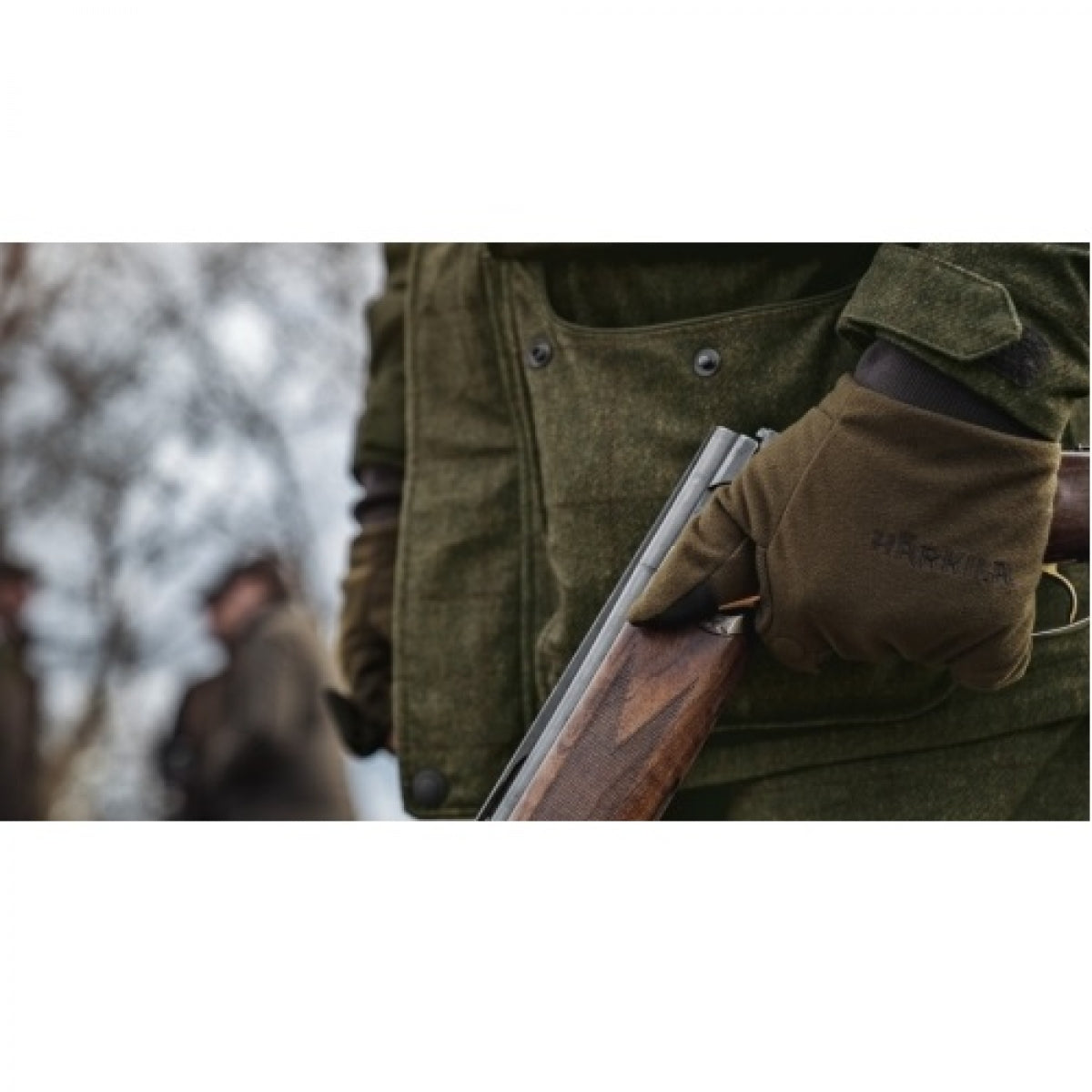 Cimdi Harkila Retrieve HWS Dark Warm, Olīvu