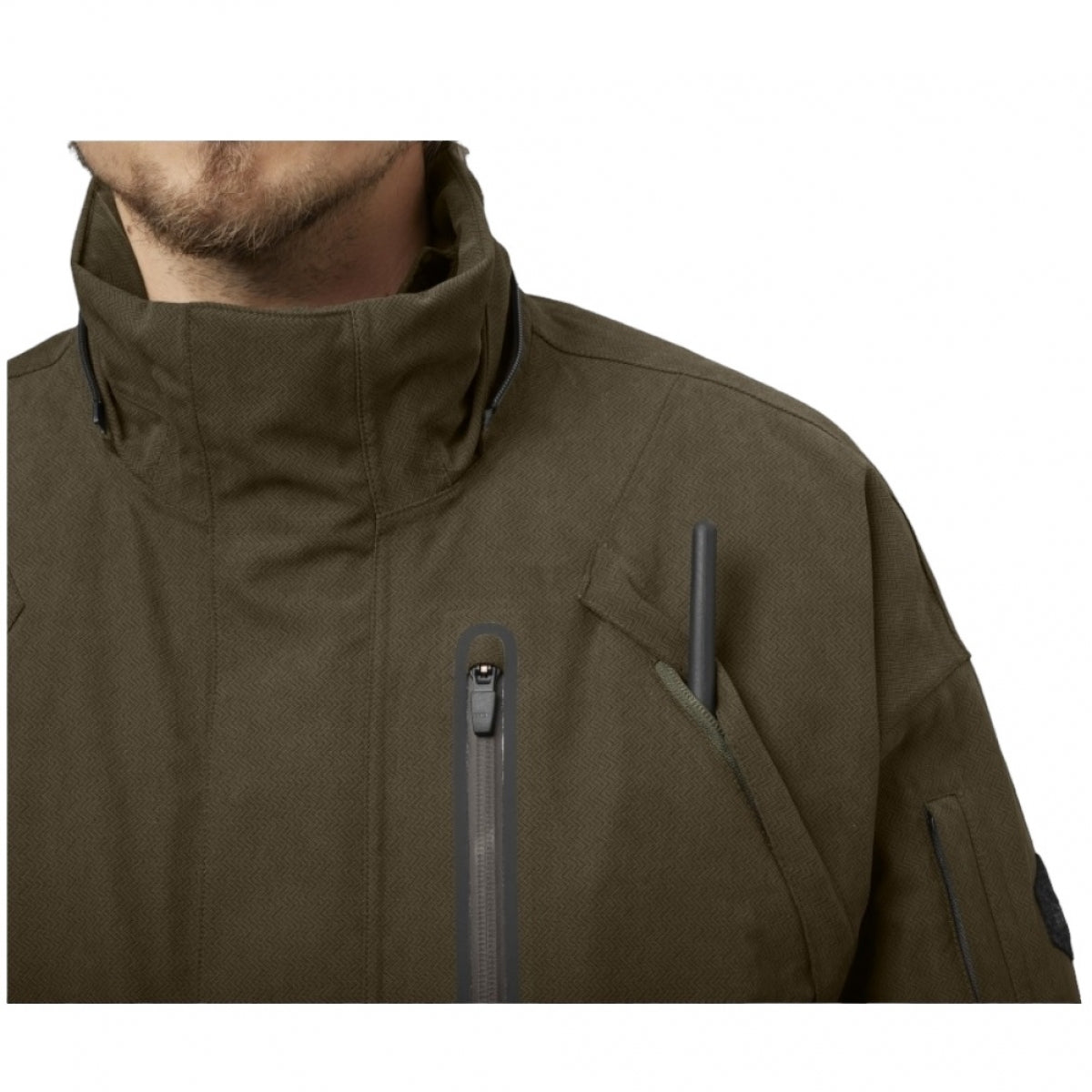 Slitināta jaka Harkila Driven Hunt HWS, Vītolu zaļa