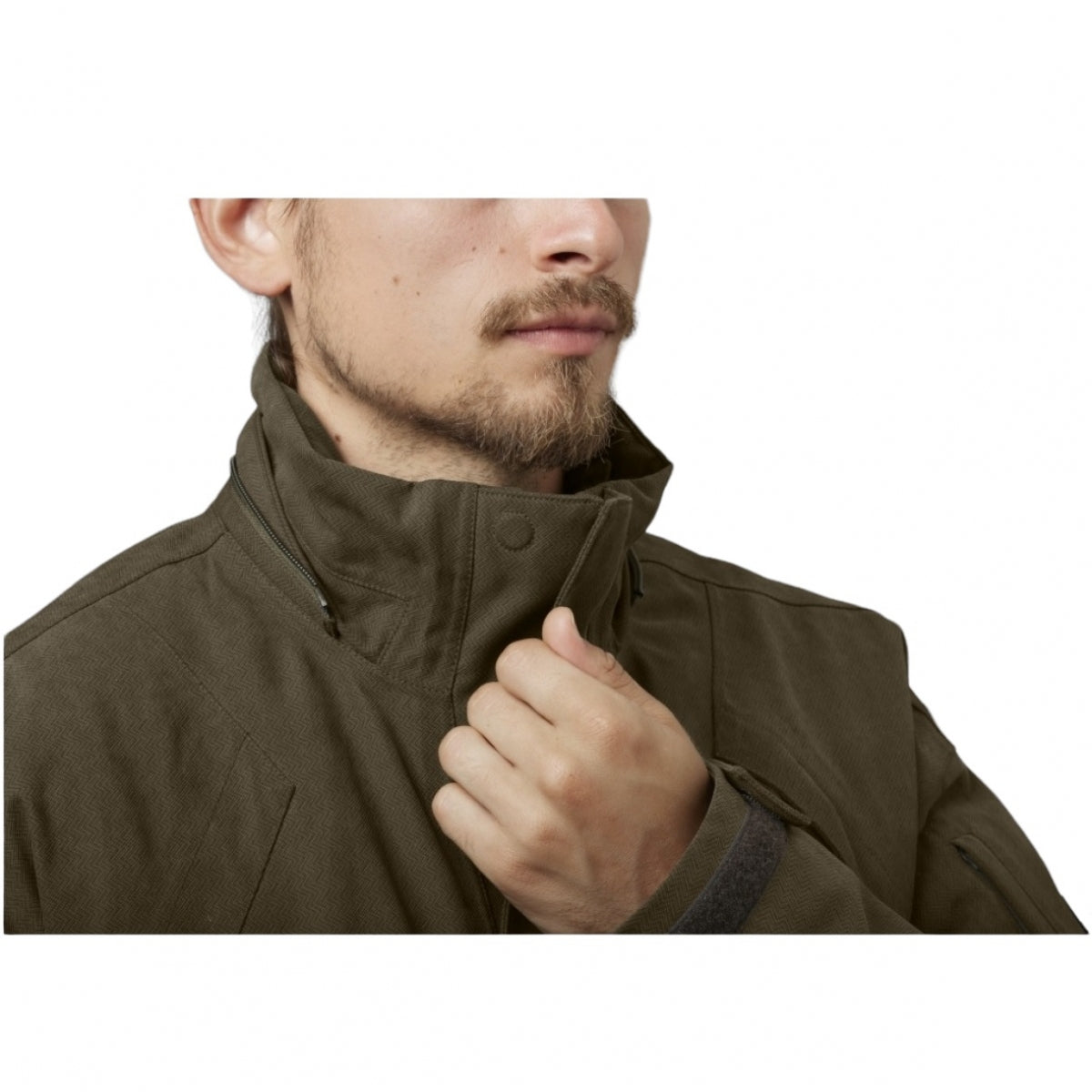 Slitināta jaka Harkila Driven Hunt HWS, Vītolu zaļa