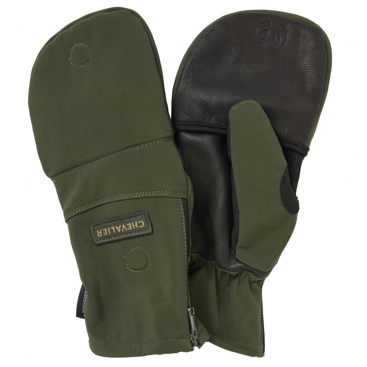 Cimdi Nimrod Windblocker Pullover Mittens, Tumši zaļi