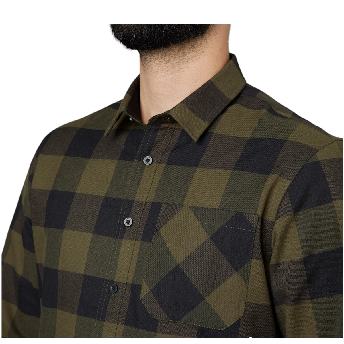 Krekls SEELAND Toronto check, Zaļš