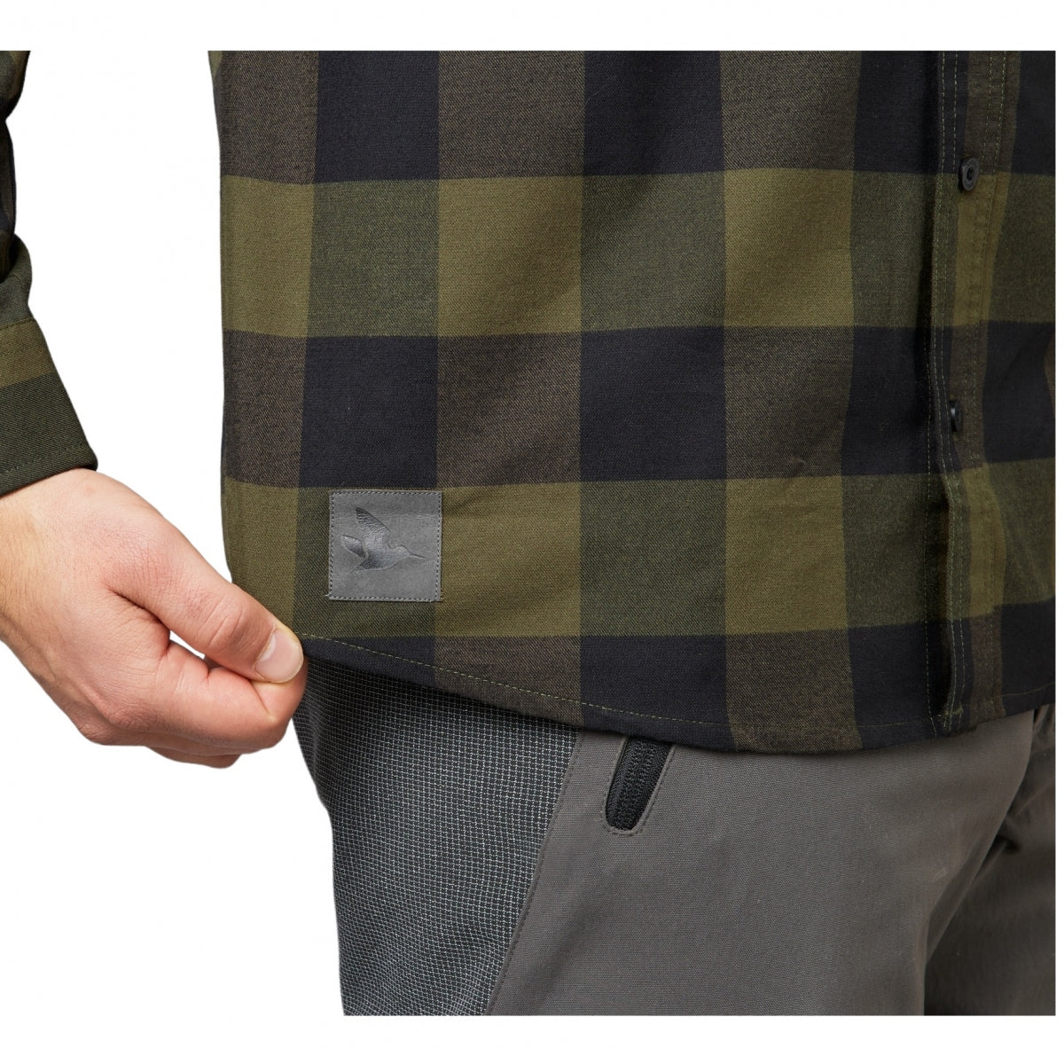 Krekls SEELAND Toronto check, Zaļš