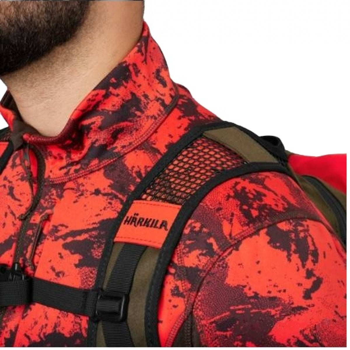 Mugursoma Harkila Wildboar Pro Rucksack Willow 12L, Zaļa/Oranža