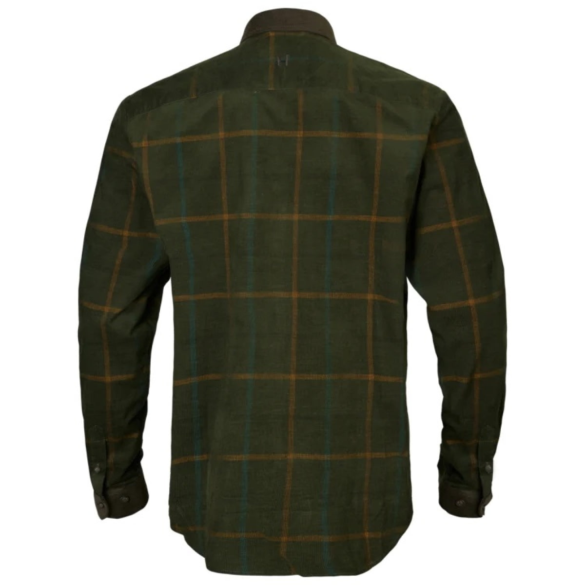 Krekls HARKILA Kaldfjord corduroy check, Vītolu zaļš