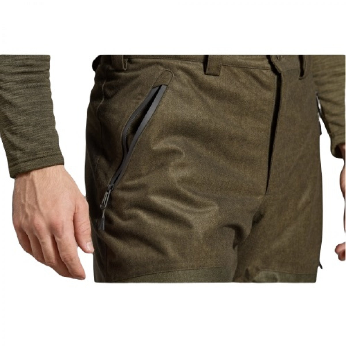 Bikses Seeland Avail, Priežu zaļas/Melanžas