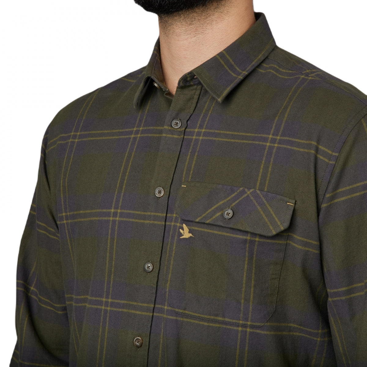 Krekls SEELAND Highseat, Tumši olīvu