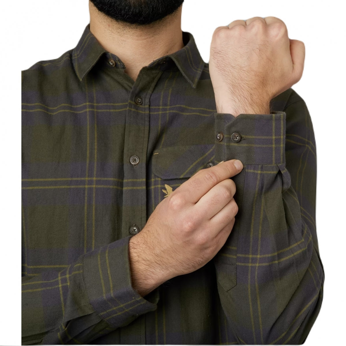 Krekls SEELAND Highseat, Tumši olīvu