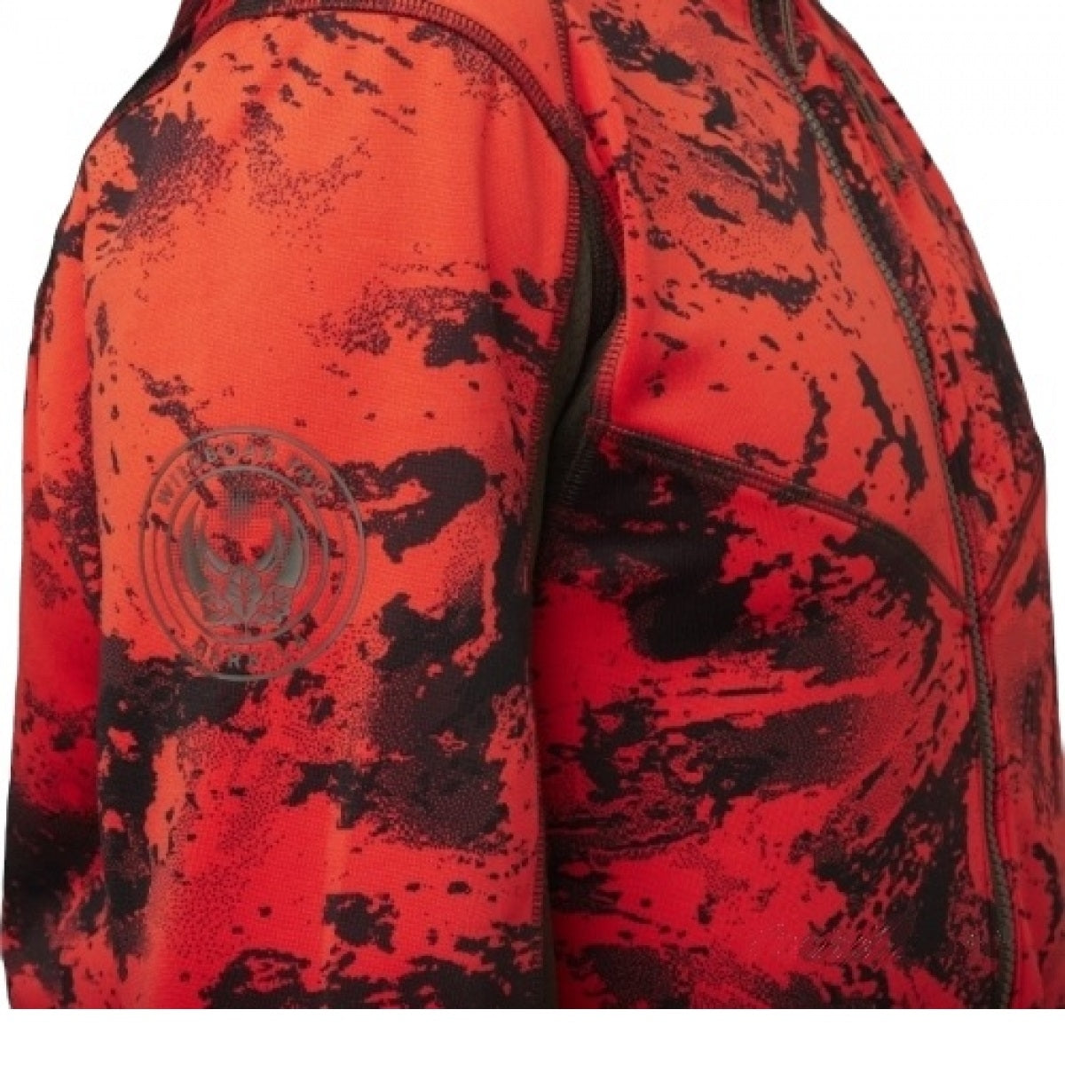 Flīsa jaka HARKILA Harkila Wildboar Pro camo AXIS MSP® Wildboar, Oranža/Ēnu brūna