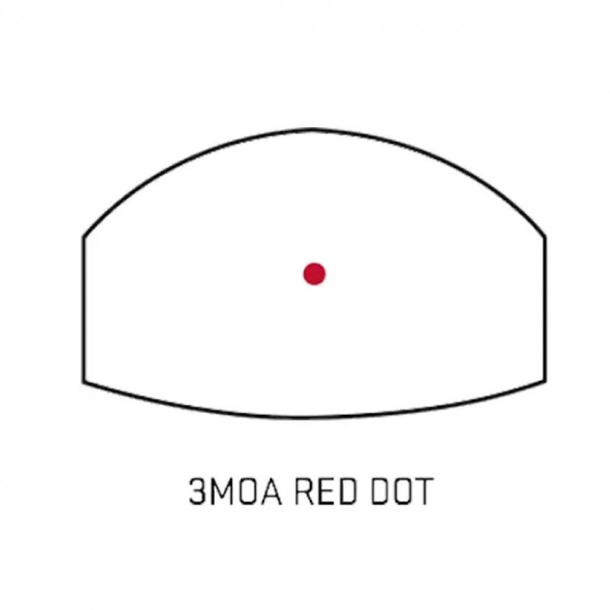 Sig Sauer Romeo1 Pro 3 1.0 MOA Adjust Steel Shroud Sor1p100, Melns
