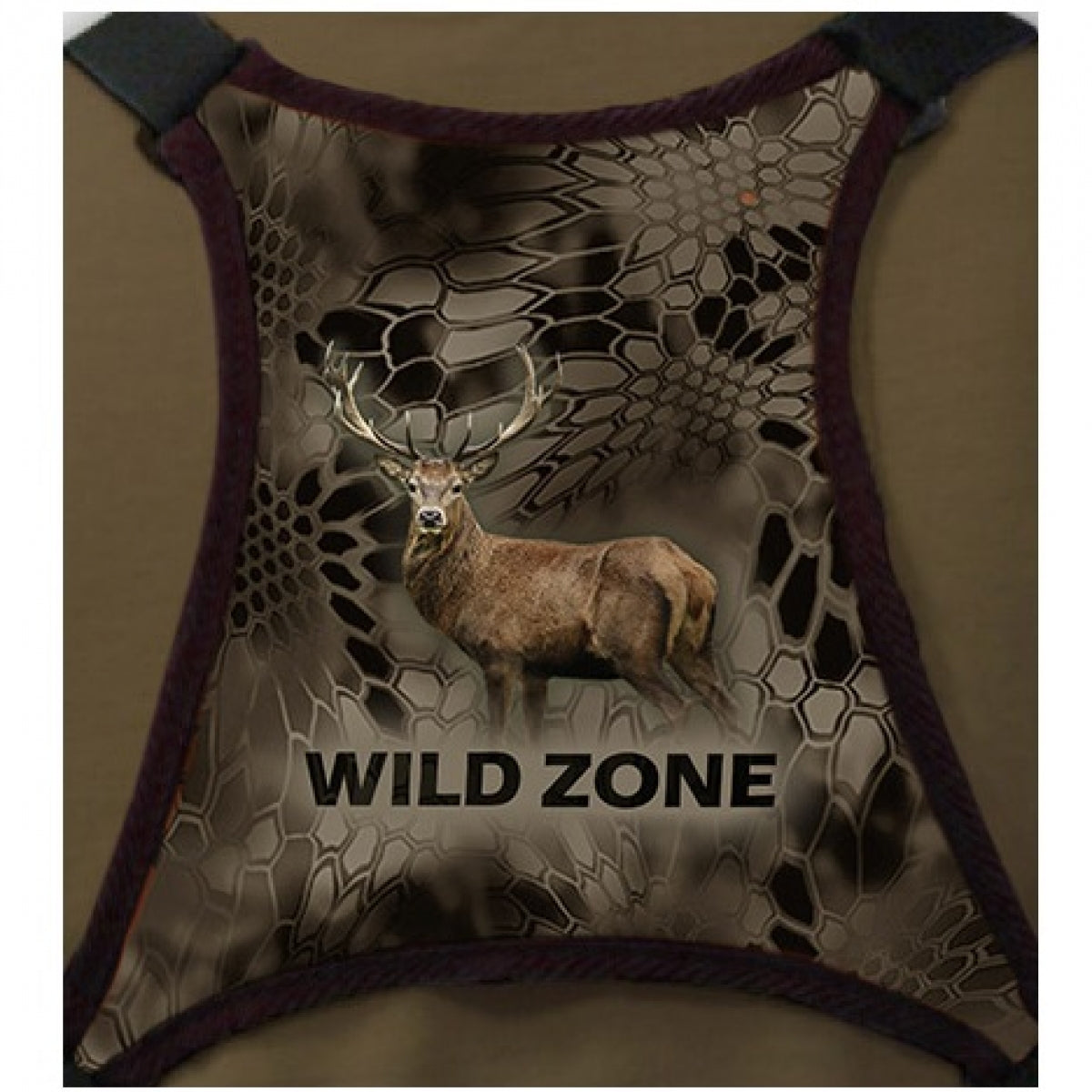 Binokļa josta WILD ZONE ar stāvošiem briedi M-279-1777