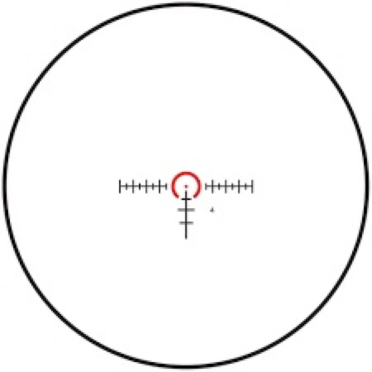 Ieroča tēmeklis Burris RT6 1-6x24 Ball AR 6x illum Matte 200472