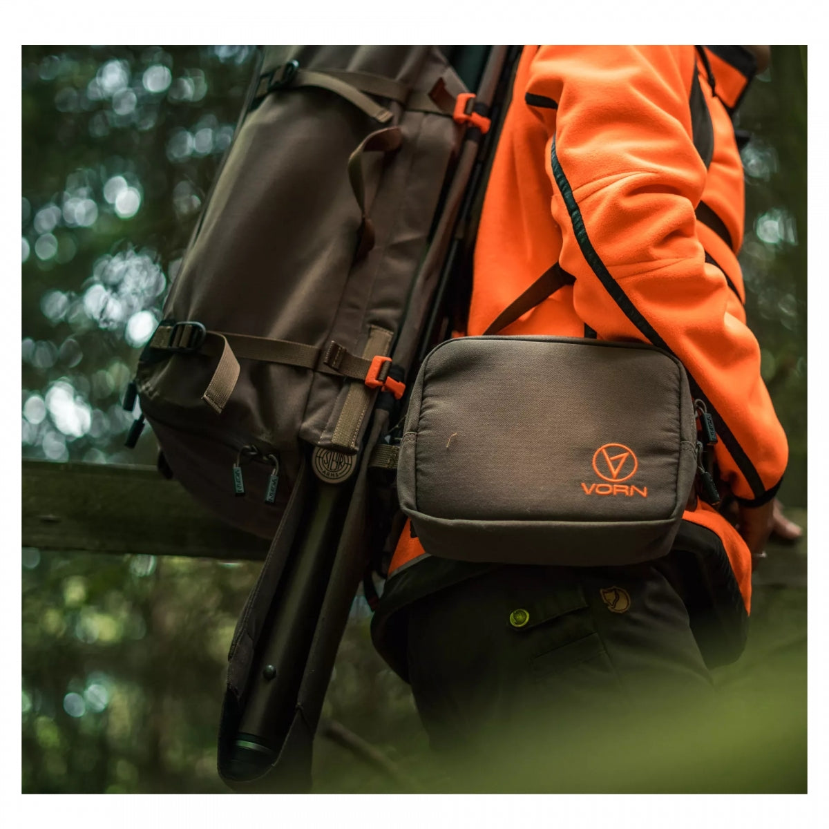 Vidukļa soma Vorn Multi .0552, Pelnu zaļa