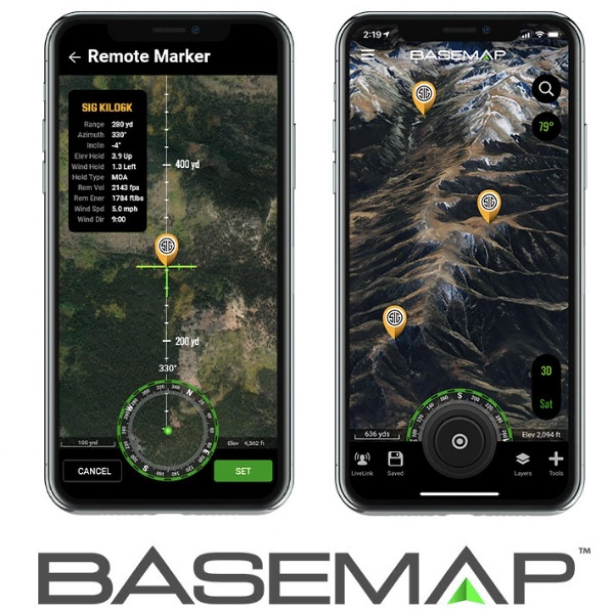 Binoklis Sig Sauer KILO6K HD 10x42