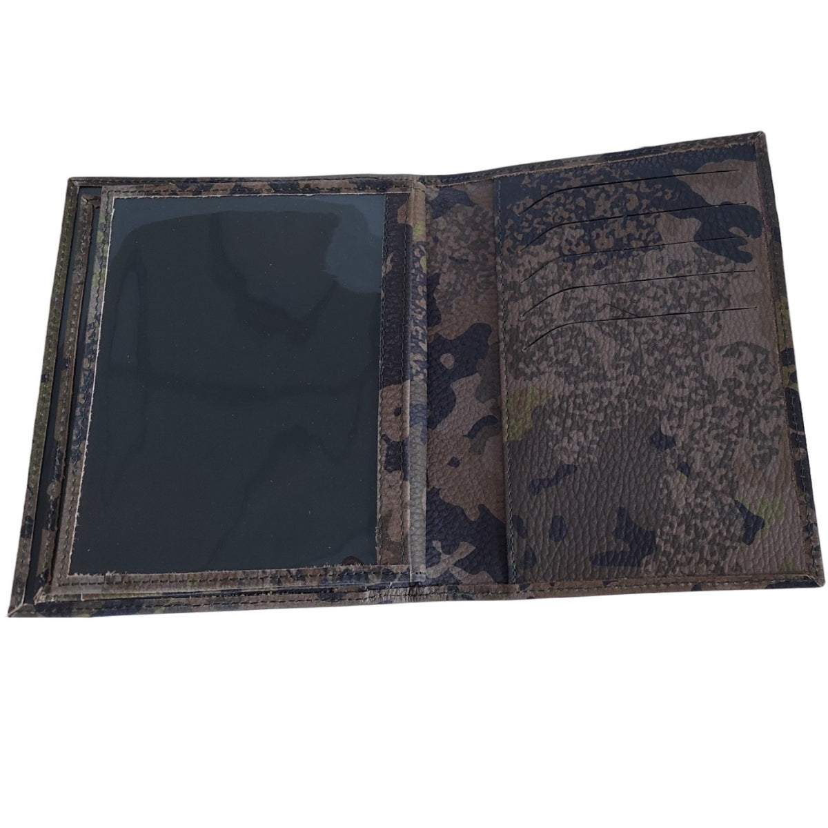 Ādas maciņš Blaser dokumentiem HunTec, Kamuflāžas