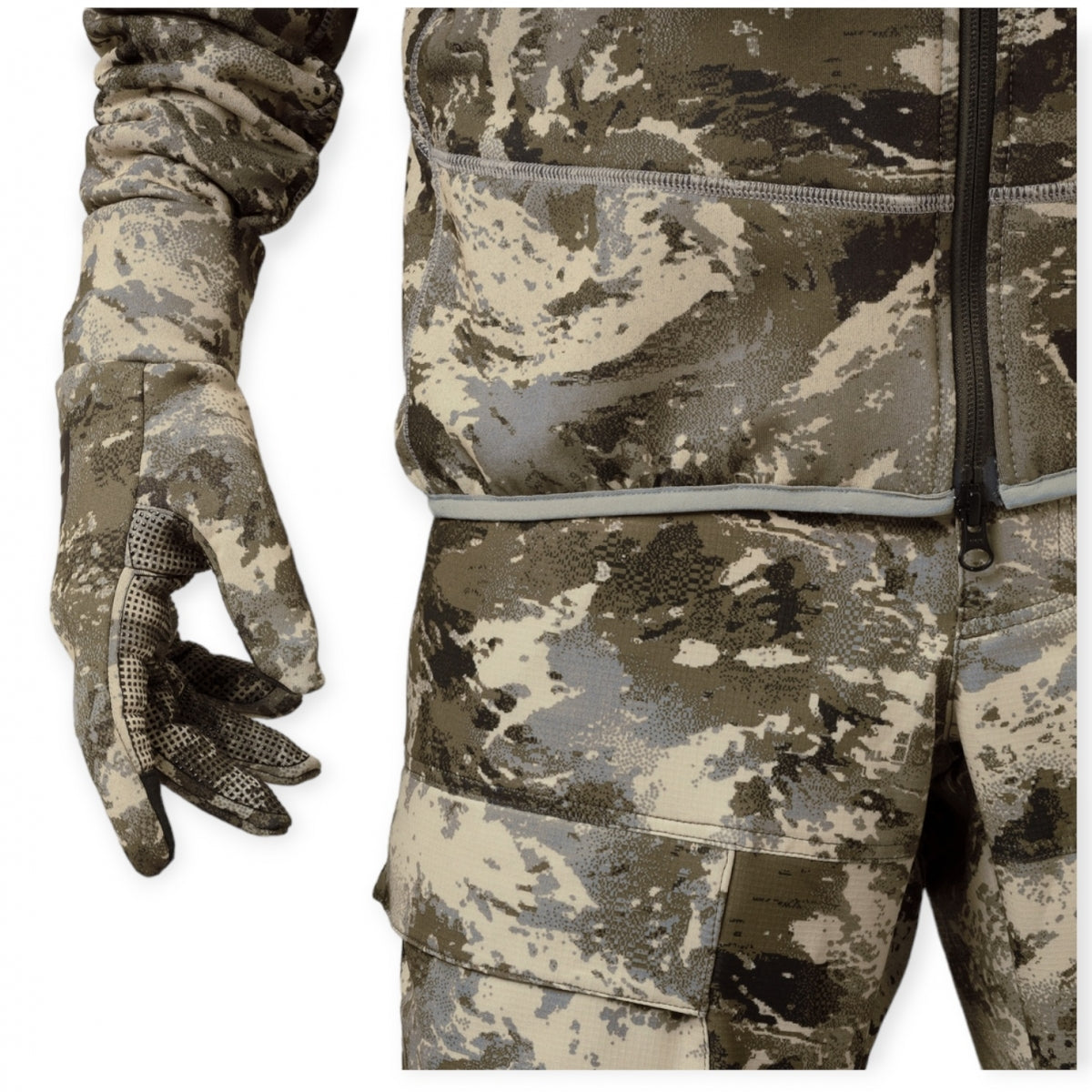 Cimdi HaHARKILA Mountain Hunter Expedition fleece AXIS MSP