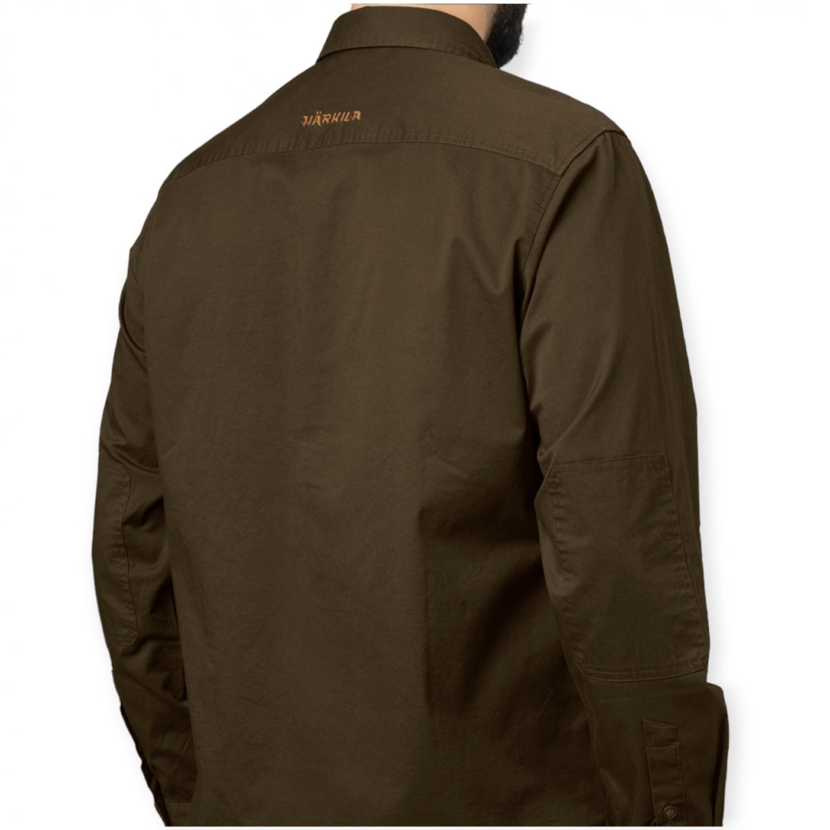 Krekls HARKILA Trym L/S, Vītolu zaļš