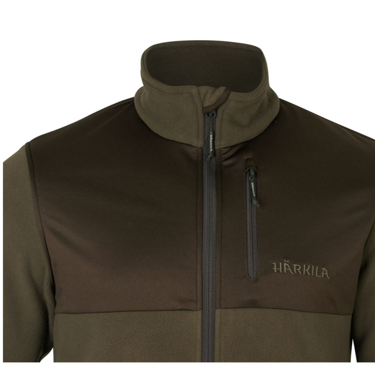 Flīsa jaka HARKILA Steinn fleece Light Willow, Zaļa