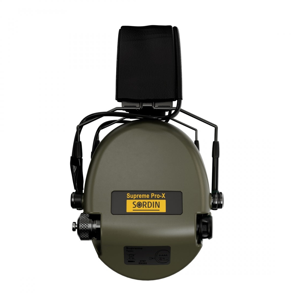 Austiņas Sordin Supreme Pro-X Slim, Zaļas