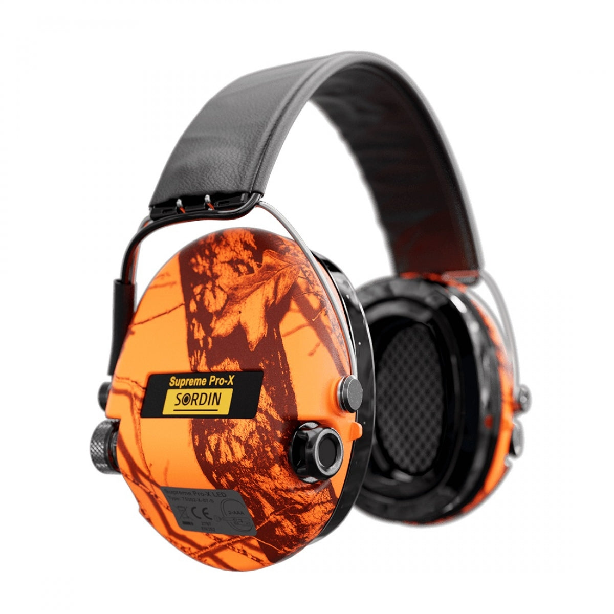 Austiņas Sordin Supreme Pro-X LED, Oranžas