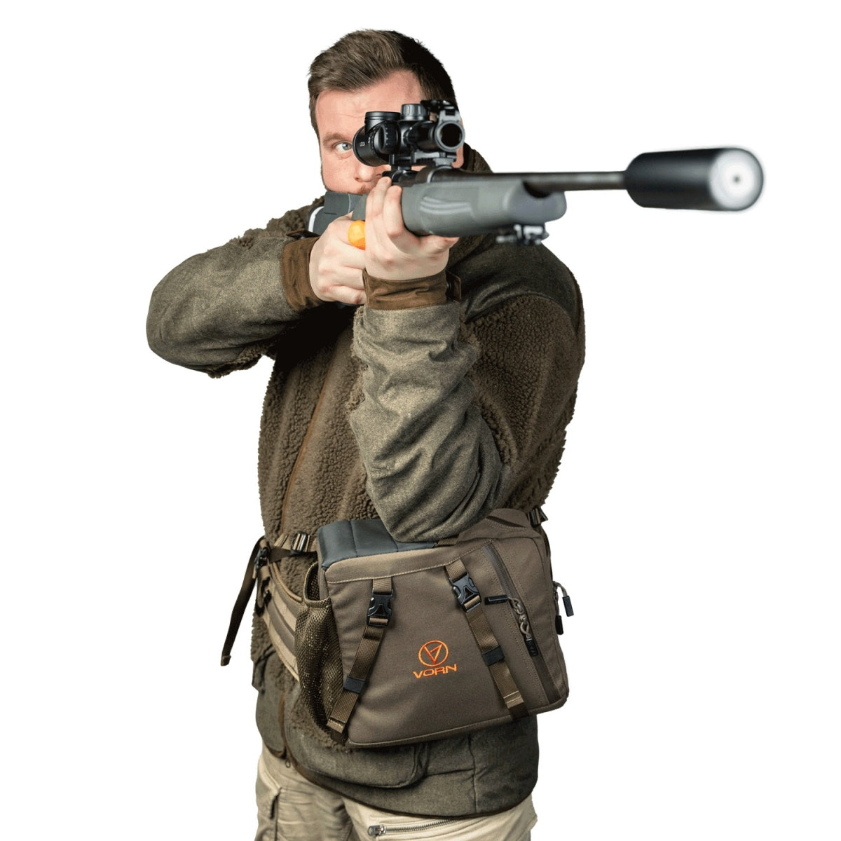 Vidukļa soma Vorn SR10, Pelnu zaļa