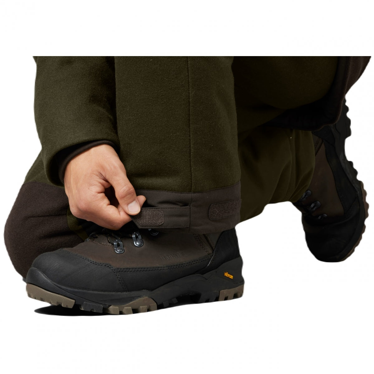 Trousers HARKILA Metso Winter Willow green/Shadow brown