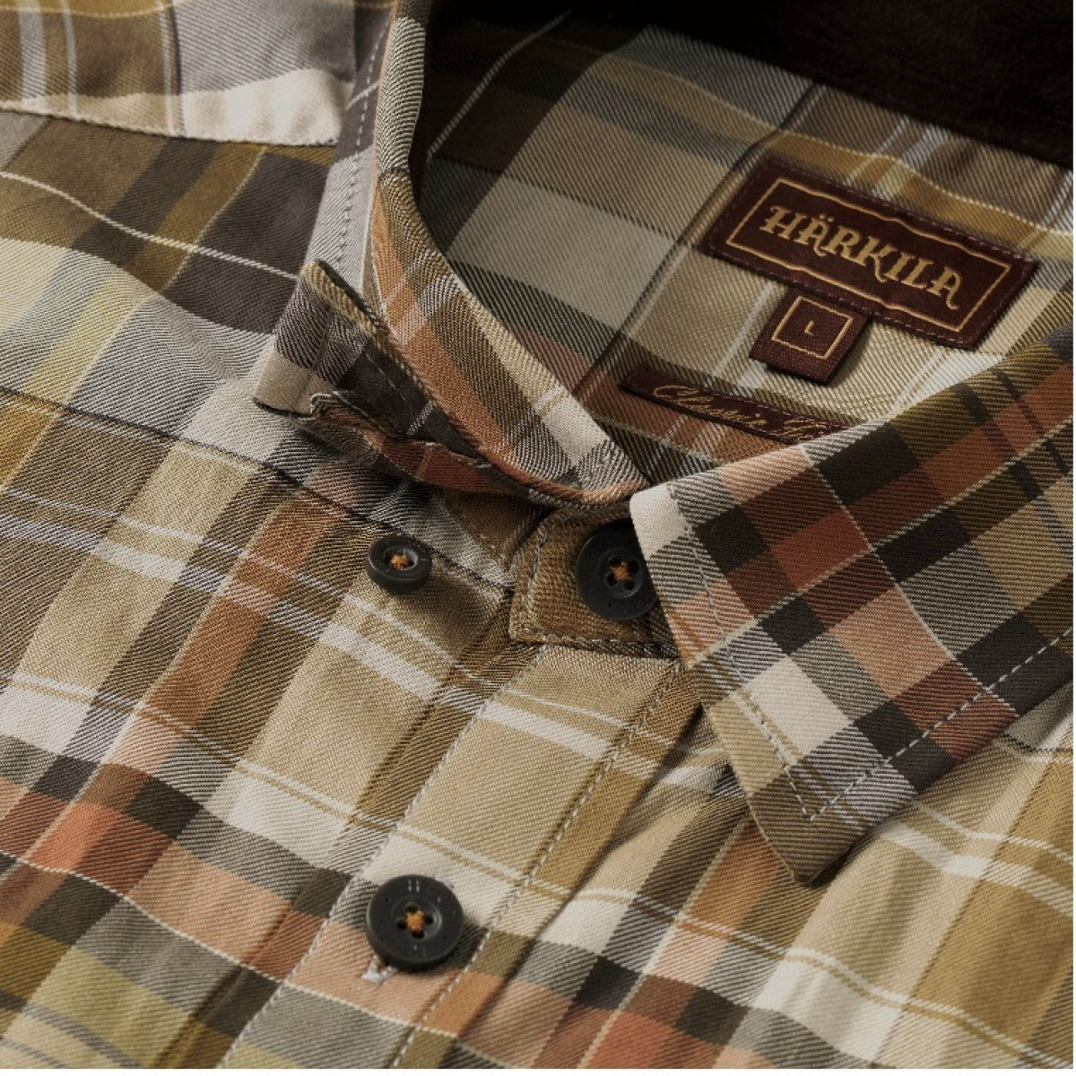 Harkila Newton L/S Shirt Tapenade check