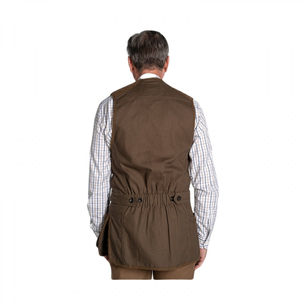 Shooting vest BROWNING ELITE, dark brown