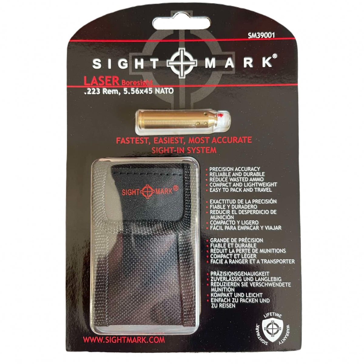 Lazer Sightmark Boresight ,223, 5.56x45 Nato SM39001