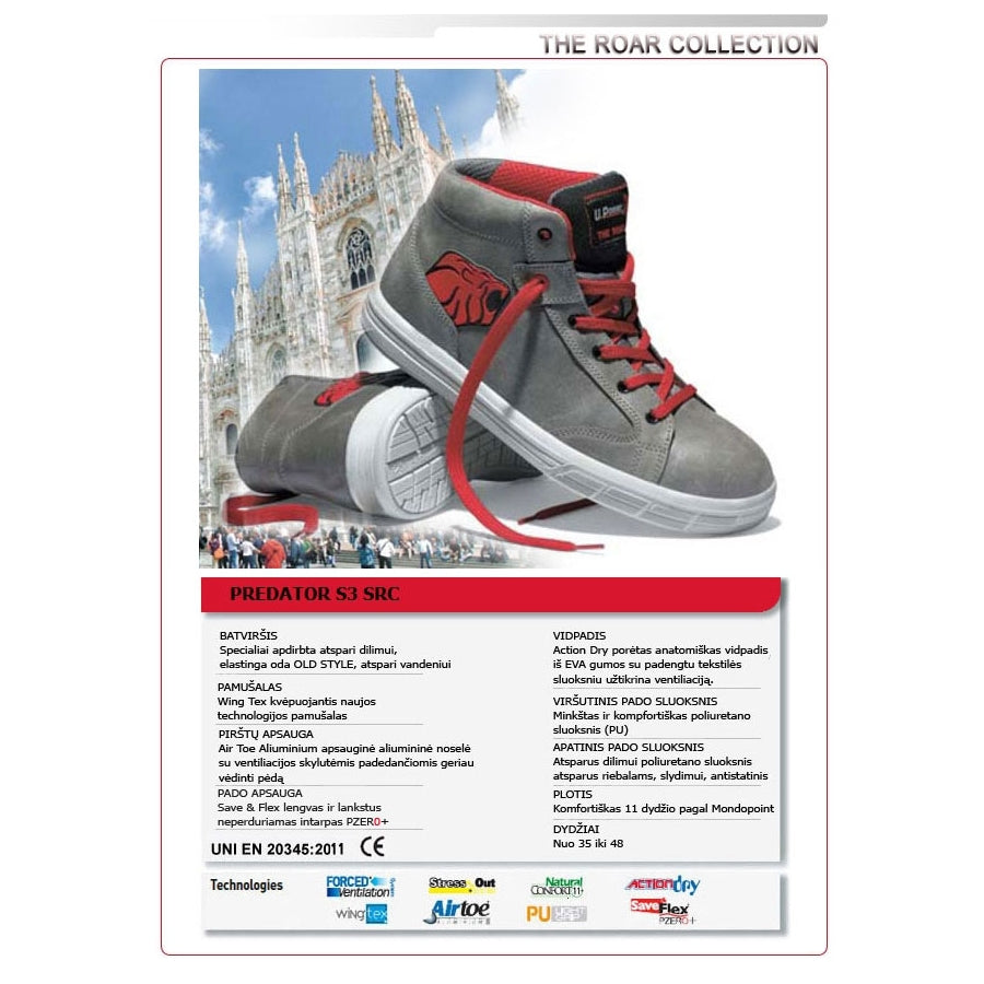 Drošības apavi Predator S3 SRC