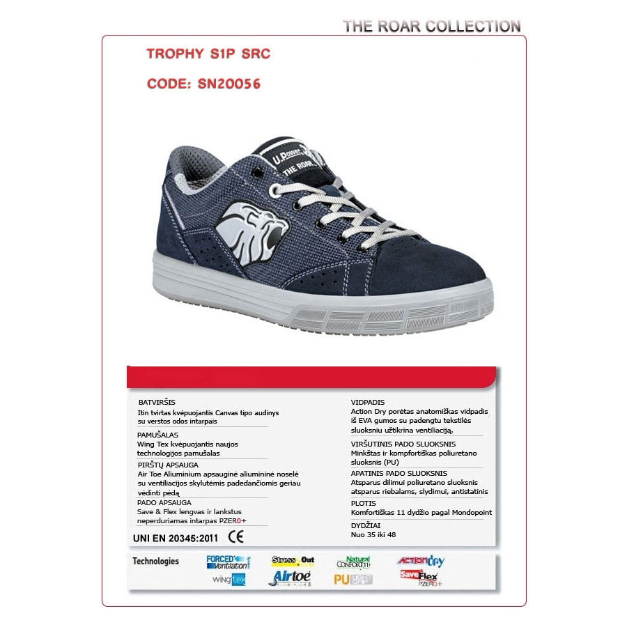 Drošības apavi Trophy S1P SRC