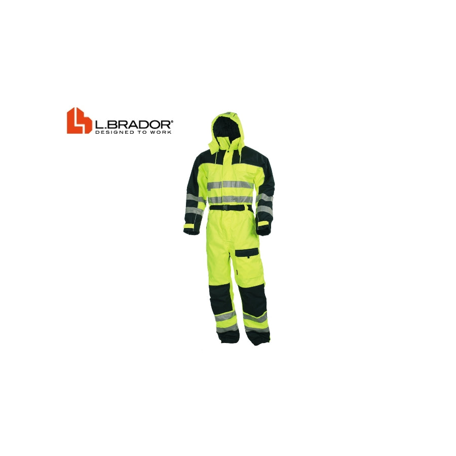 Ūdensnecaurlaidīgs kombinezons L.Brador 194P HI-VIS