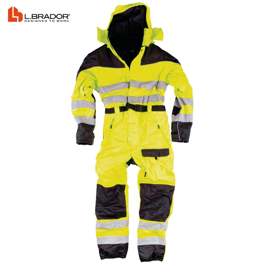 Ūdensnecaurlaidīgs kombinezons L.Brador 194P HI-VIS