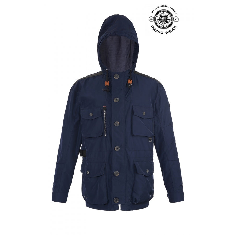 Viegla vīriešu jaka Pesso Milano, Zila