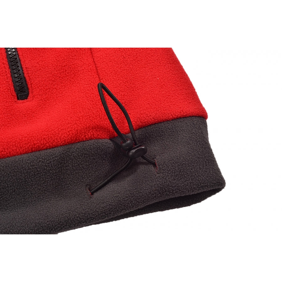 Silts flīsa džemperis Pesso, Sarkans