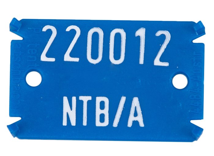 Signumat Type 02 Plastic Tags