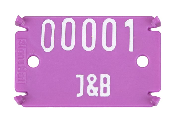 Signumat Colourline Type 02 Plastic Tags