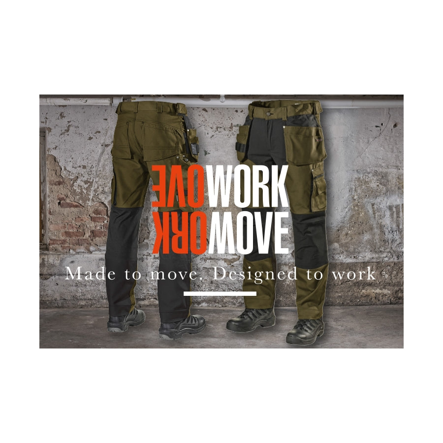 Darba apģērba bikses L.Brador 1042PB, Pelēkas