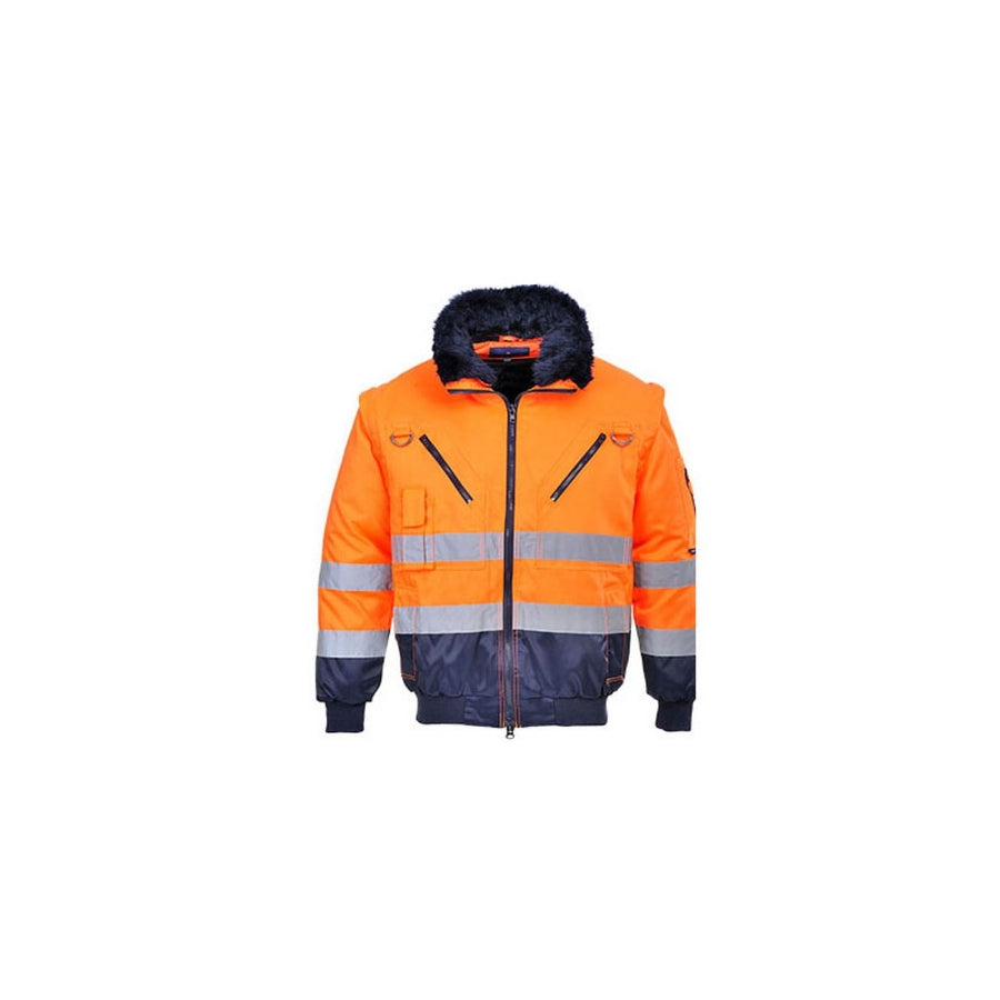 Augstas redzamības jaka Pilot Portwest PJ50, Oranža