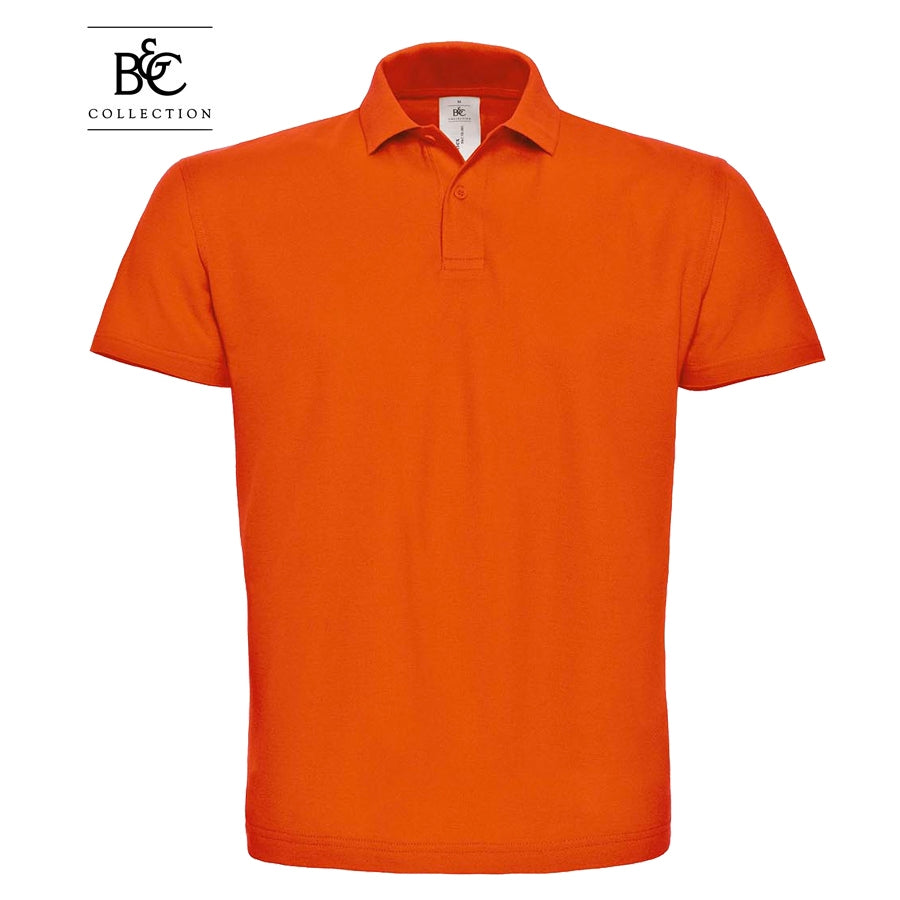 Polo T-krekls ar īsām piedurknēm B&C ID.001, Oranžs