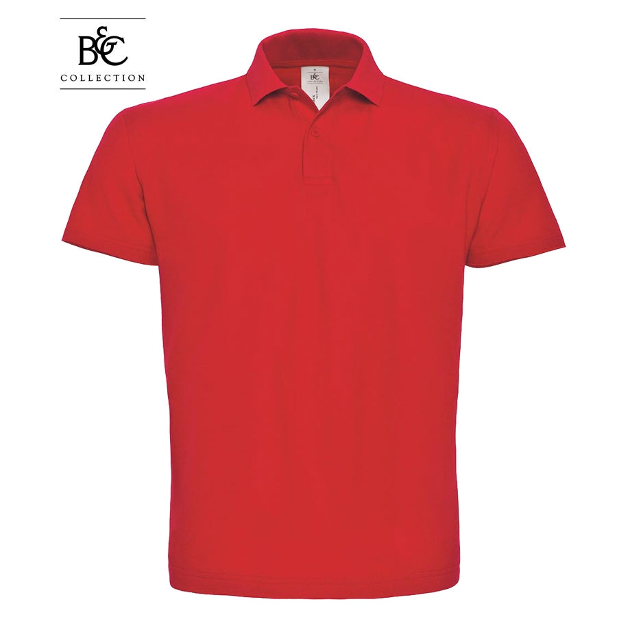 Polo T-krekls ar īsām piedurknēm B&C ID.001, Zelta