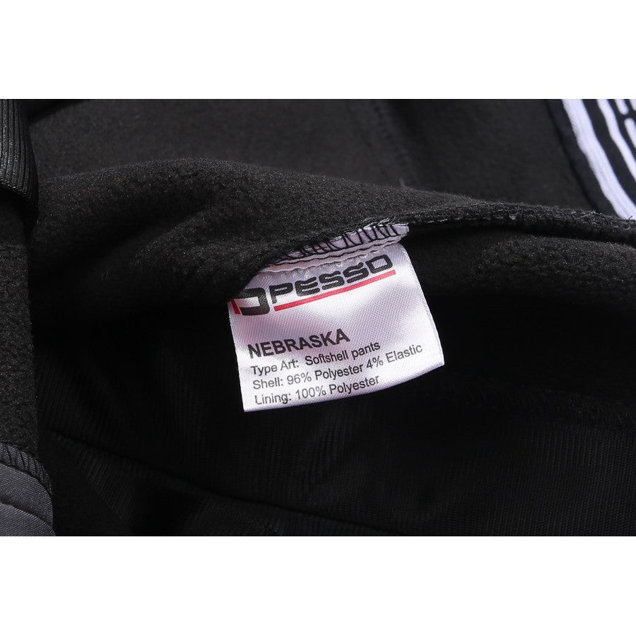 Bikses Softshell Pesso Nebraska, Melnas
