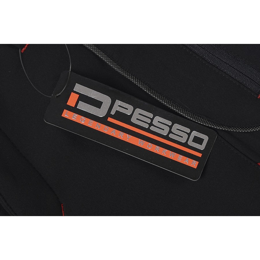 Bikses Softshell Pesso Nebraska, Melnas