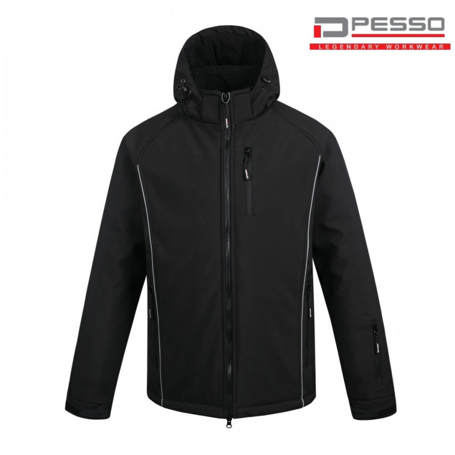 Jaka SoftShell Winter Pesso Otava, Melna