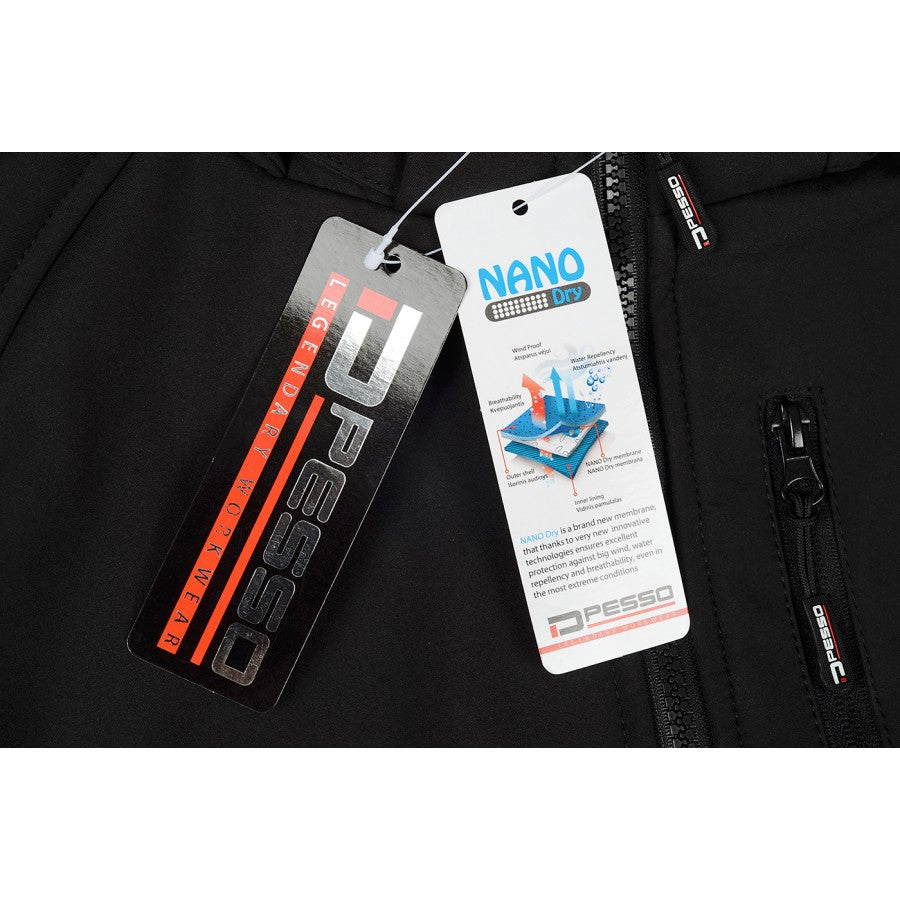 Jaka SoftShell Winter Pesso Otava, Melna