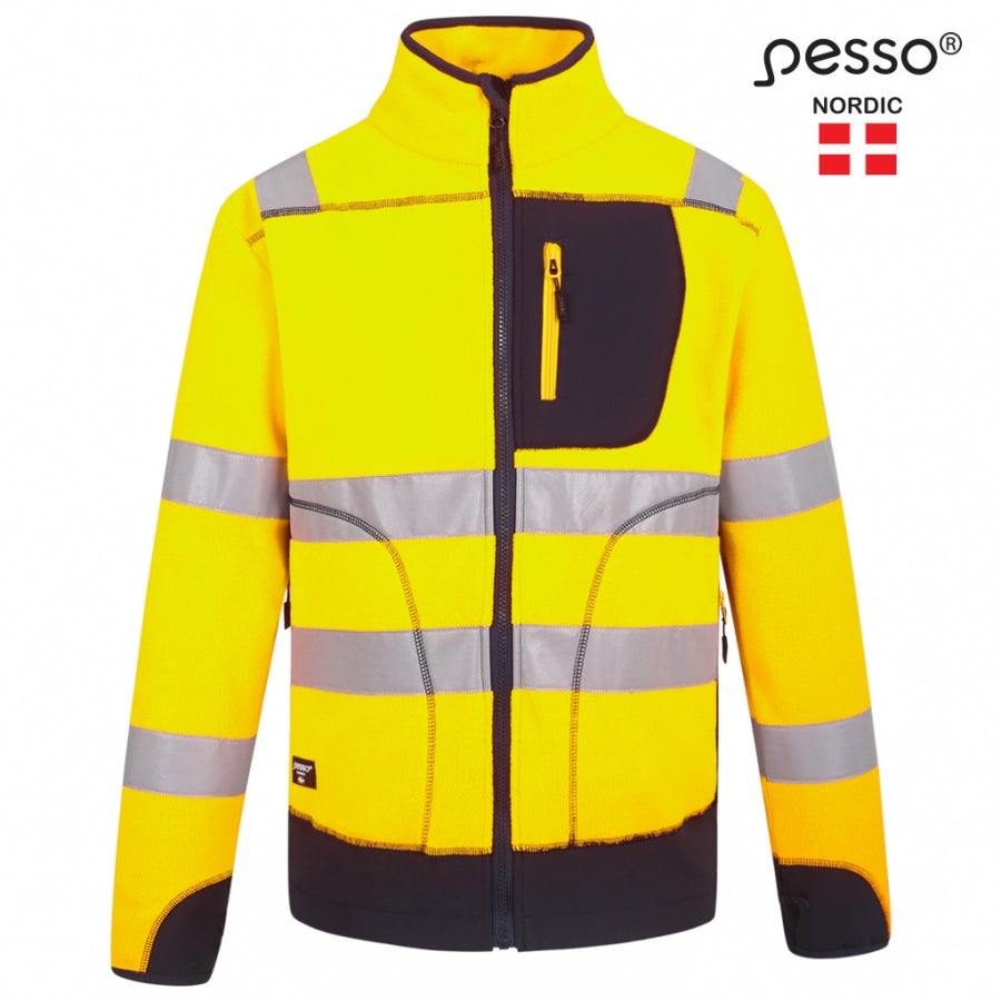 Flīsa dzēmperis High Visibility Pesso FL02G