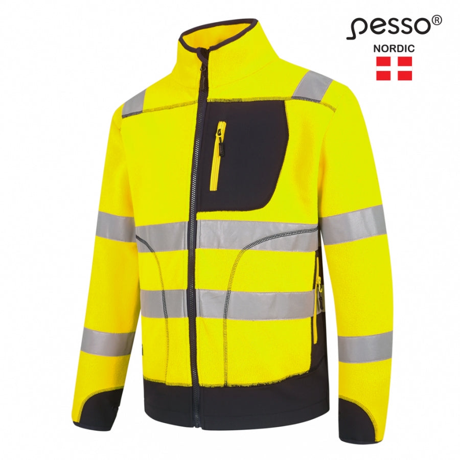 Flīsa dzēmperis High Visibility Pesso FL02G