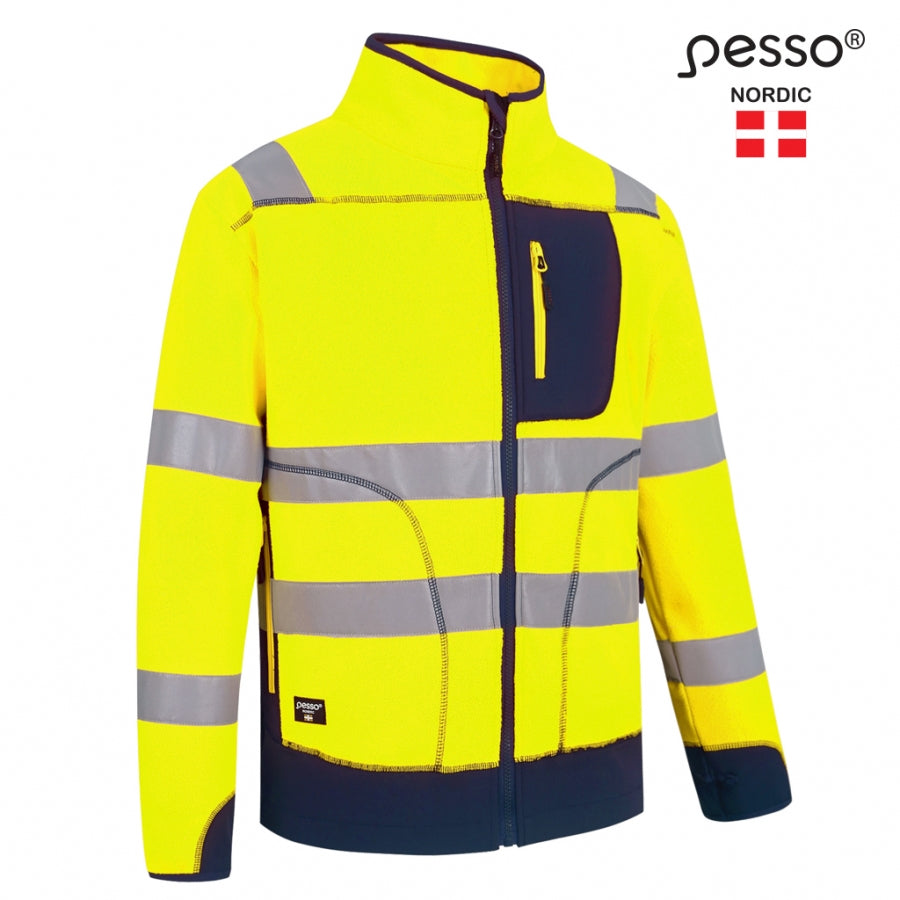 Flīsa dzēmperis High Visibility Pesso FL02G