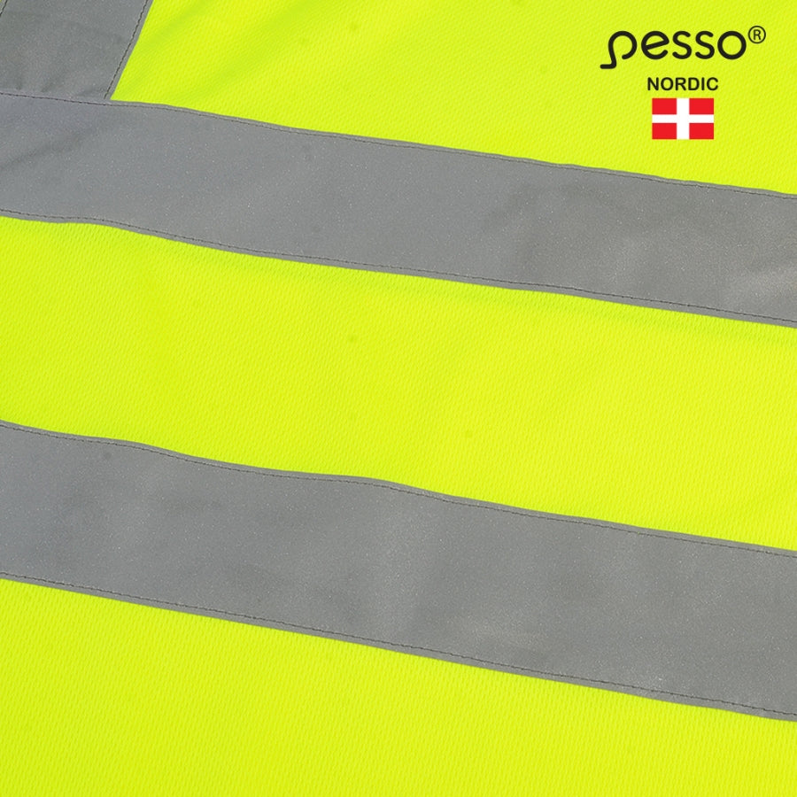 T-krekls High Visibility Pesso HVM, Dzeltens