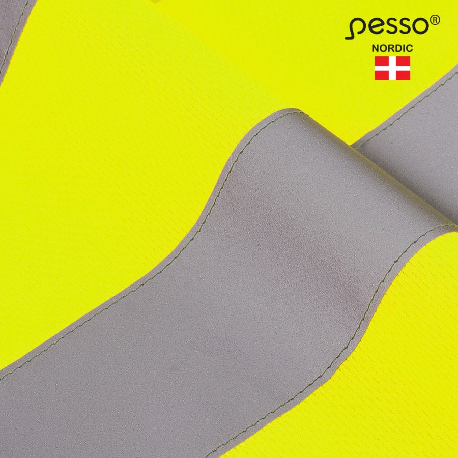 T-krekls High Visibility Pesso HVM, Dzeltens